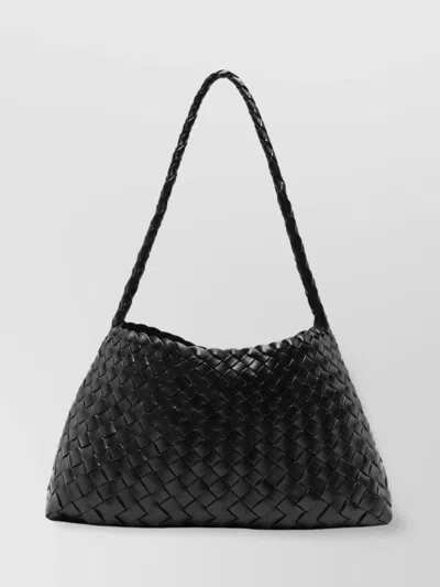 Dragon Diffusion Woven Texture Fixed Strap Top Handle