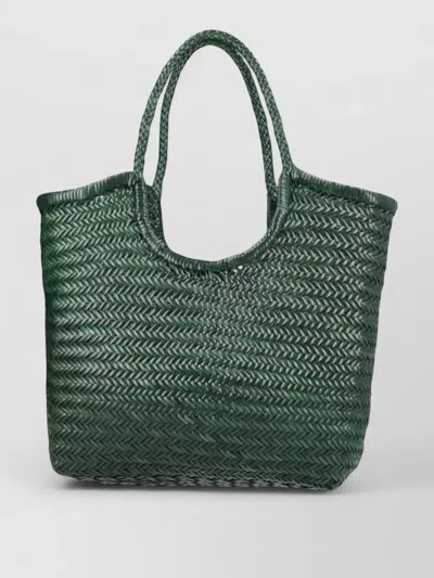 Dragon Diffusion Woven Texture Tote Bag Dual Handles