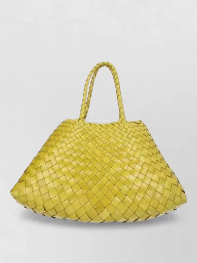Dragon Diffusion Woven Tote Bag Dual Top Handles