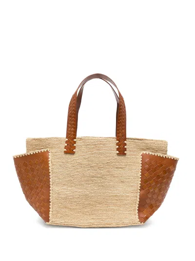 Dragon Diffusion X Sovani Mini Tote Handbag In Brown