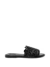 Dragon Diffusion Zig Zag Sandals In Black