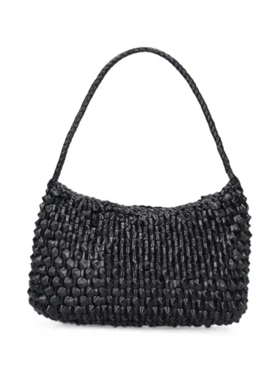 Dragon Difussion Basil Cactus Shoulder Bag In Black