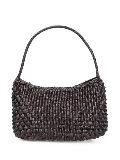 Dragon Difussion Basil Cactus Shoulder Bag In Gray