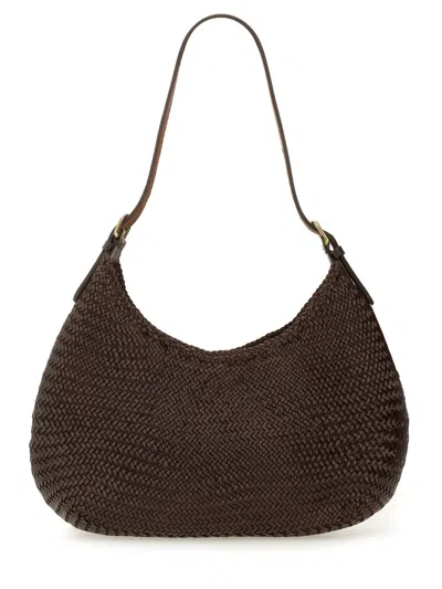 Dragon Difussion Borsa Half Moon In Brown