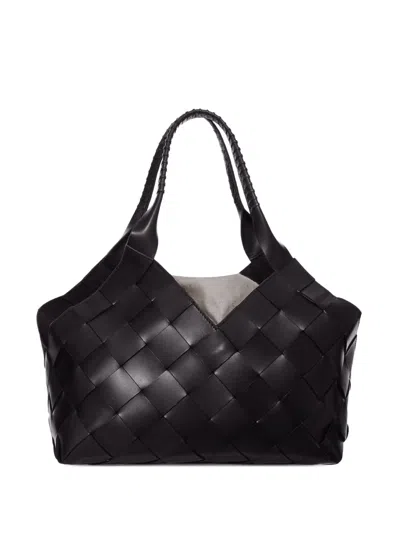 Dragon Difussion Castello Shoulder Tote In Black
