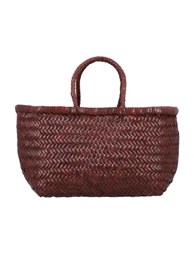Dragon Difussion Dragon Diffusion Bamboo Triple Jump Small Bag In Pink