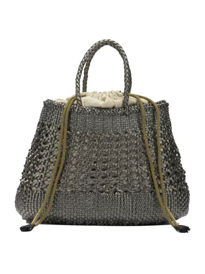 Dragon Difussion Green Buffalo Calf Leather Handbag