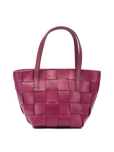 Dragon Difussion Japan Pink Leather Handbag