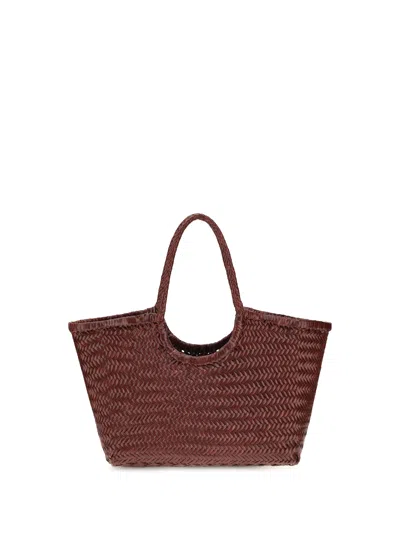 Dragon Difussion Large Nantucket Tote Bag In Burgundy