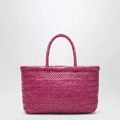 Dragon Difussion Mini Flat Gora Bag Fuchsia In Pink