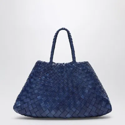 Dragon Difussion Santa Croce Small Bag Navy Blue