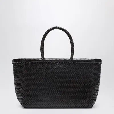 Dragon Difussion Triple Jump Small Bag Dark Brown In Black