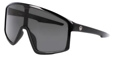 Dragon Dr Amped Ll 001 Men's Sunglasses Black Size 61