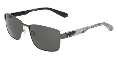 Dragon Dr Arlo Ll Ath 071 Men's Sunglasses Gunmetal Size 56 In Matte Gunmetal Rob 2.0