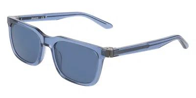 Dragon Dr Braxton Ll 454 Men's Sunglasses  Size 55 In Blue