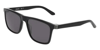Dragon Dr Chase Ll 001 Men's Sunglasses  Size 57 In Black