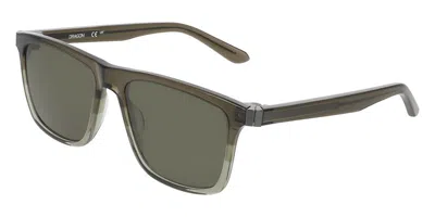 Dragon Dr Chase Ll 306 Men's Sunglasses  Size 57 In Brown