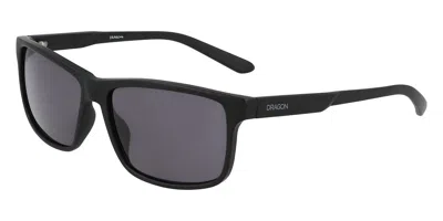 Dragon Dr Count Upcycled Ll 002 Occhiali Da Sole Neri Per Uomo In Black