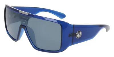 Dragon Dr Domo Ll 400 Men's Sunglasses Blue Size 59 In Transparent Blue