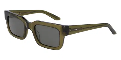 Dragon Dr Ezra Ll 310 Men's Sunglasses Green Size 50