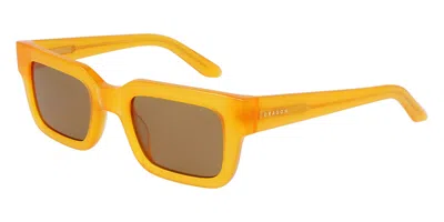 Dragon Dr Ezra Ll 813 Men's Sunglasses Orange Size 50