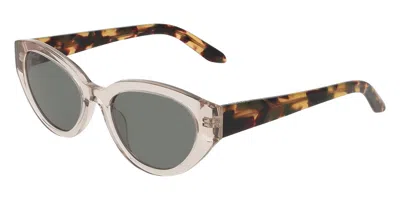 Dragon Dr Jade Ll 238 Women's Sunglasses  Size 53 In Metallic