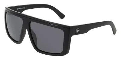 Dragon Dr Jax Ll Polar 003 Men's Sunglasses Black Size 60 In Matte Black