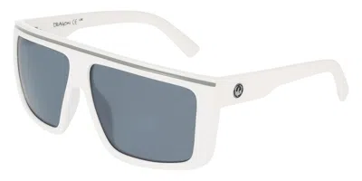 Dragon Dr Jax Ll Polar 100 Men's Sunglasses White Size 60 In Shiny White