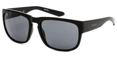 Dragon Dr Rune 001 Occhiali Da Sole Neri Per Uomo In Black