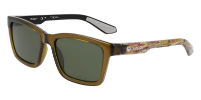 Dragon Dr Thorn Ath Ll 314 Men's Sunglasses Green Size 54