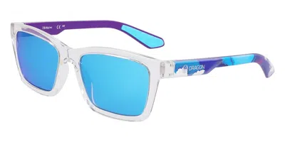 Dragon Dr Thorn Ath Ll Ion 970 Men's Sunglasses Clear Size 54 In Transparent