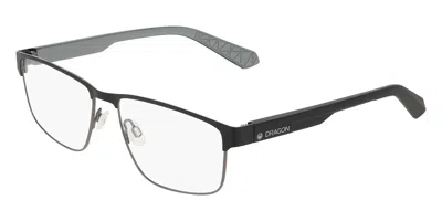 Dragon Dr5020 002 Men's Glasses Black Size 56 - Free Lenses - Blue Light Block Available In Matte Black,gunmetal