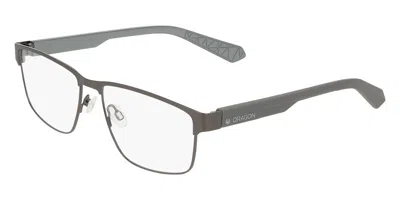 Dragon Dr5020 071 Men's Glasses Gunmetal Size 56 - Free Lenses - Blue Light Block Available In Matte Gunmetal