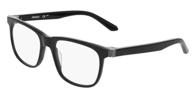 Dragon Dr7018 001 Men's Glasses Black Size 54 - Free Lenses - Blue Light Block Available