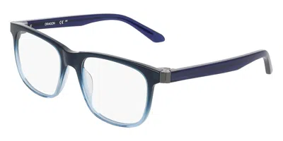 Dragon Dr7018 422 Men's Glasses Blue Size 54 - Free Lenses - Blue Light Block Available In Faded Blue