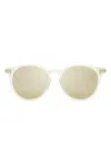Dragon Unisex Hype Ll Ion Sunglasses Dr520s 971 Milky Crystal 51mm