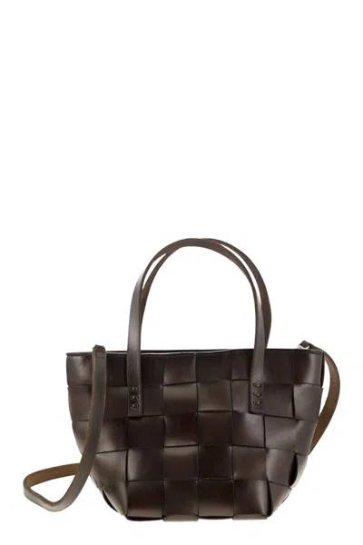 Dragon Japan Mini - Woven Leather Bag