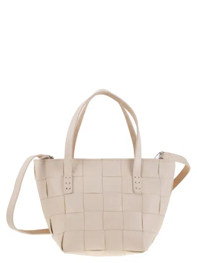 Dragon Japan Mini - Woven Leather Bag In Multi