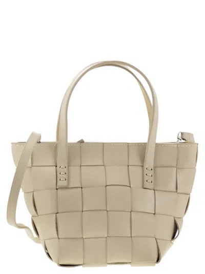 Dragon Japan Mini - Woven Leather Bag In Multi