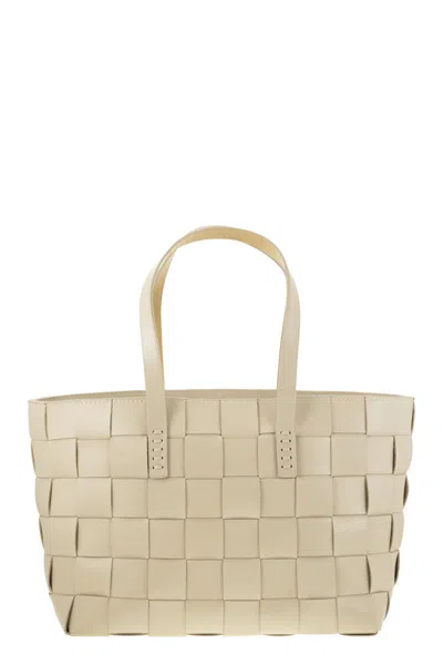 Dragon Japan Tote - Woven Leather Bag