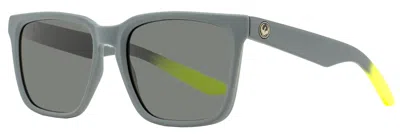 DRAGON MEN'S MICK FANNING SUNGLASSES BAILE LL 022 MATTE CHARCOAL/LIME 54MM