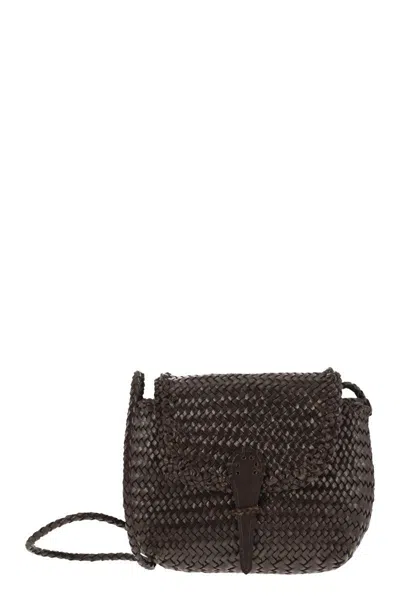 Dragon Mini City Bag - Woven Leather Bag
