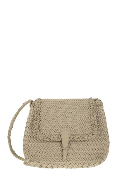 Dragon Mini City Bag - Woven Leather Bag