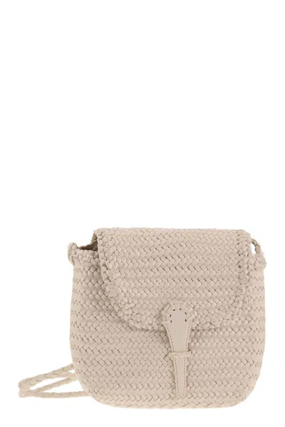 Dragon Mini City Bag - Woven Leather Bag
