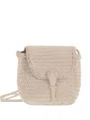 Dragon Mini City Woven Cross Body Bag In Neutral