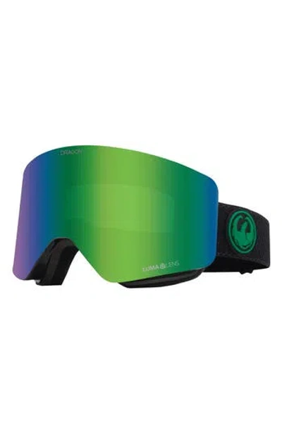 Dragon R1 Otg 63mm Snow Goggles With Bonus Lens In Green
