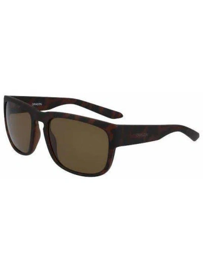 Dragon Rune 246 Classic Men's Plastic Sunglasses In Brown