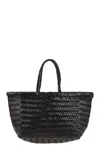 Dragon Triple Jump Small - Woven Leather Bag