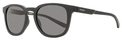 Dragon Unisex Upcycled Sunglasses Finch Ll 002 Matte Black 51mm In Multi