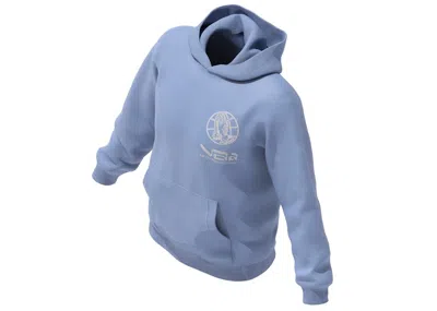 Pre-owned Drake Men's  Air  Masks Hoodie In Pale Blue